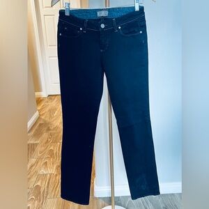 PAIGE Women's Straight Leg Black Jeans size 28